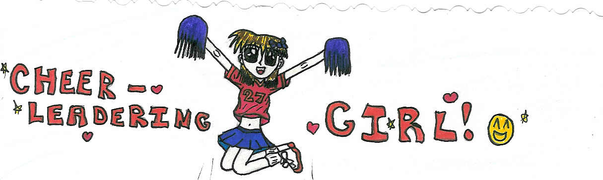 Anime Cheerleader Girl by Neko_Girl_Lilly