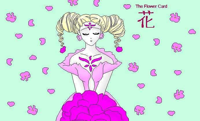 The Flower Card by Nekogal2
