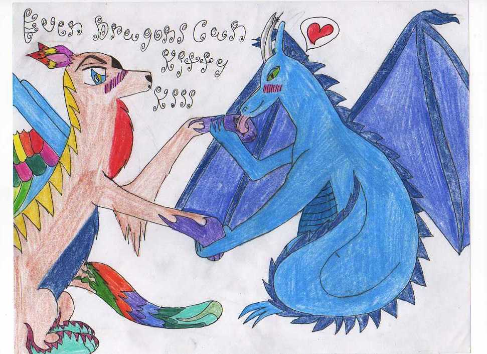 Even Dragons Can Kitty Kiss by Nekoyasha12