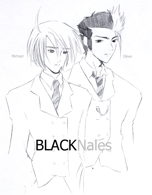 Black Nales+Michael Oliver by NelleNinja
