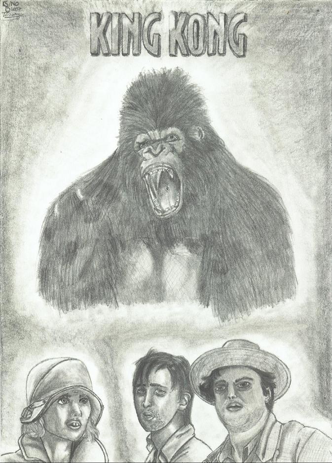 Kong Movie Poster Thing (FINISHED! =D) by NemesisOblivion