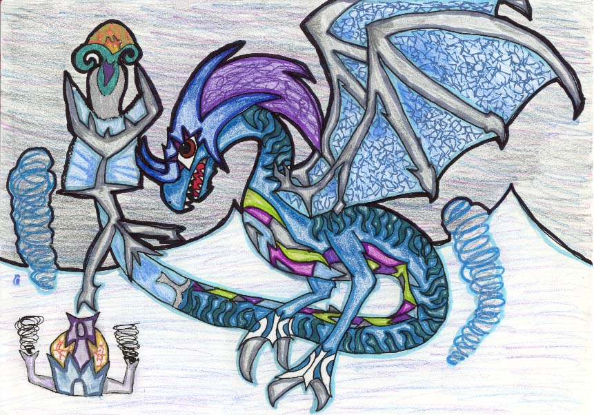 Crystal Dragon by Nemesisdragon