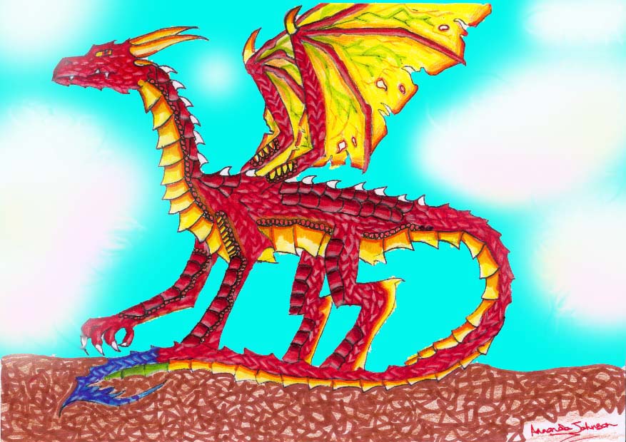 'Red Dragon' by Nemesisdragon