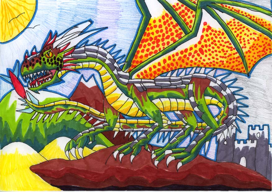 'Green Dragon' by Nemesisdragon