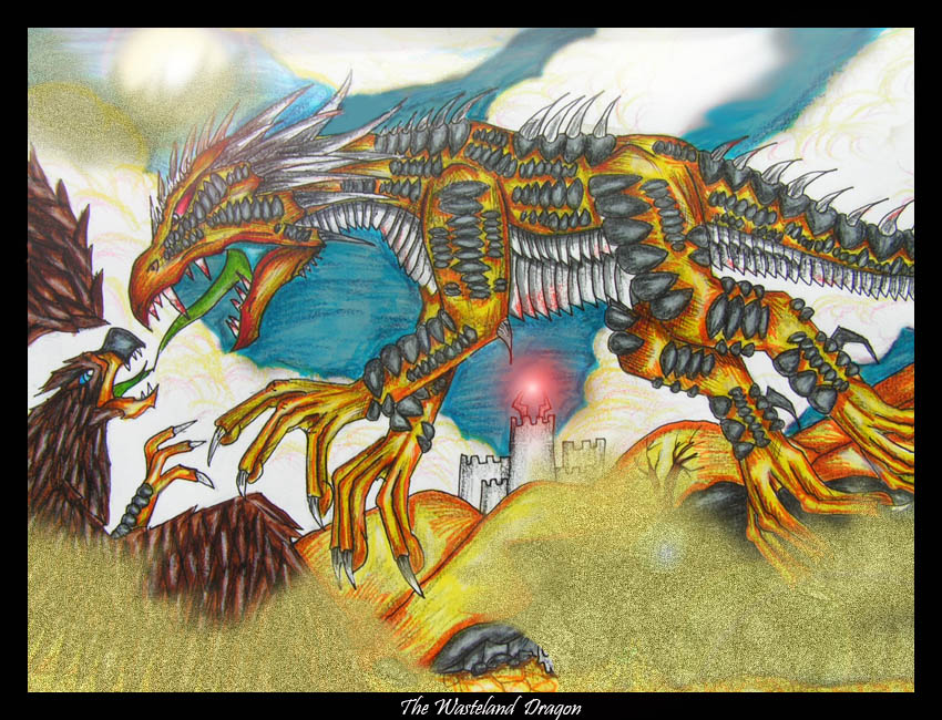 *The Wasteland Dragon* by Nemesisdragon