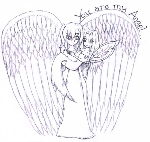 You are my angel... by Nemya