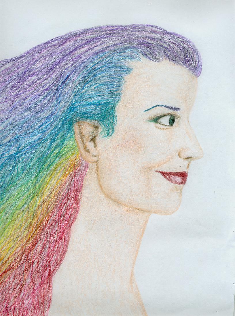 Rainbow Girl by Nenya