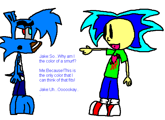 Jake is confuzzled. by Neon_The_Battlehog
