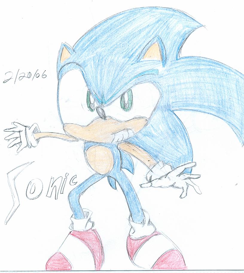 Sonic Cool pose!!^^ by Neopetgirl