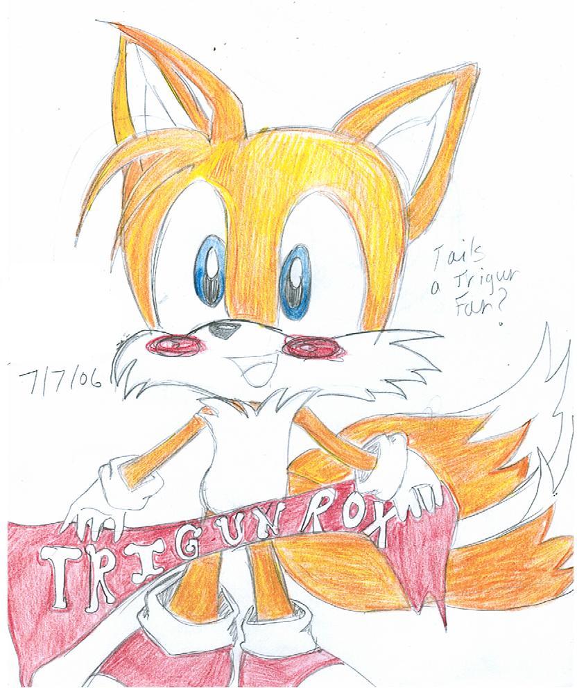 Tails a Trigun Fan? by Neopetgirl