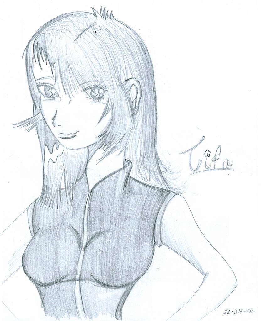 My first go at Tifa :P by Neopetgirl