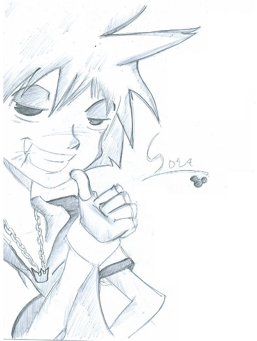 Sora,oh boy -_- by Neopetgirl