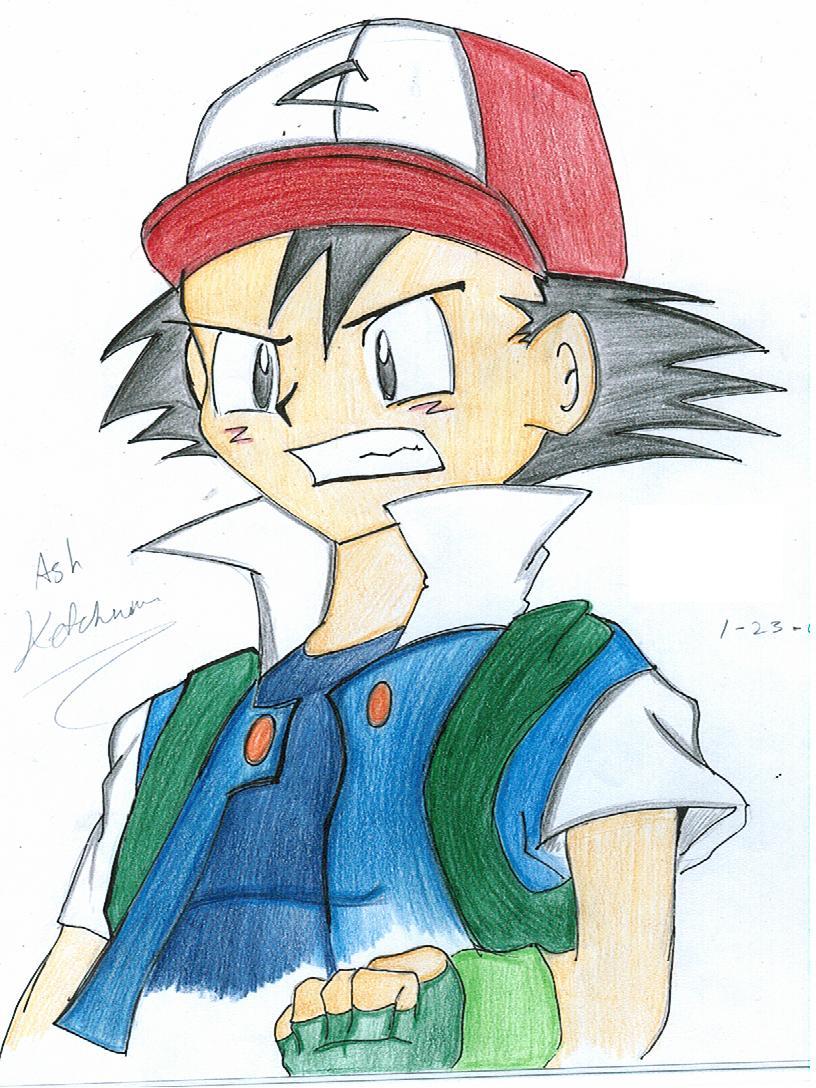 Ash Ketchum(sp?) by Neopetgirl