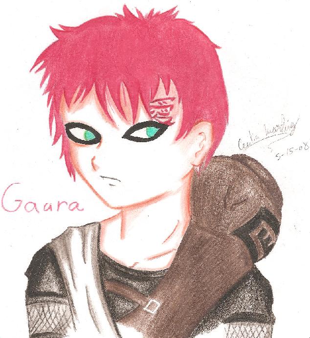 Gaara of the Sand-Naruto by Neopetgirl