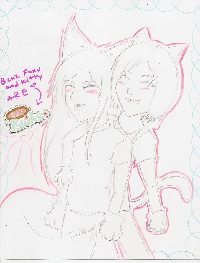Foxy & Kitty by Neopetgirl