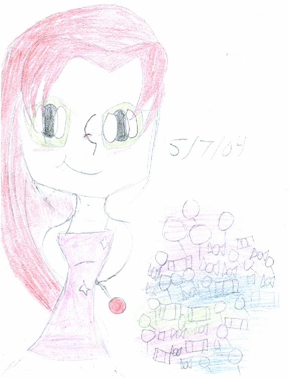 Starfire with Sweets (Request from Chibi Mushra) by Neopetgirl