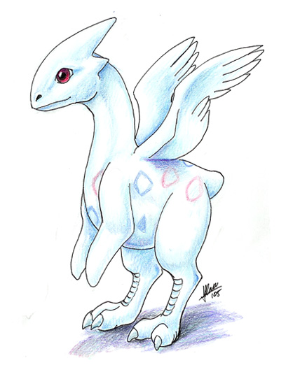 Togetic...? Attempt at a realistic one by Nepryne