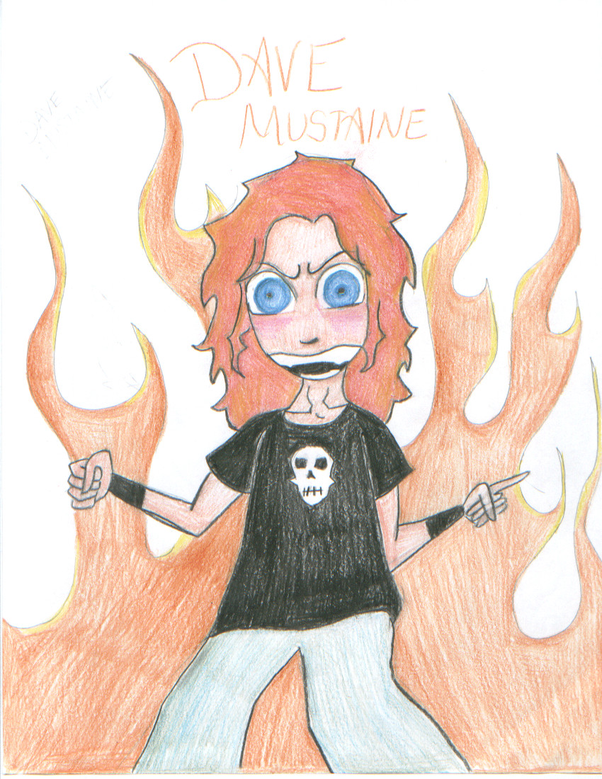 Dave Mustaine by NerdyGoddess