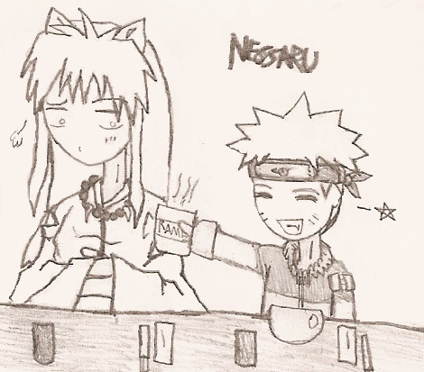 Naruto is Inuyasha's buddy!X3 by NessaRu