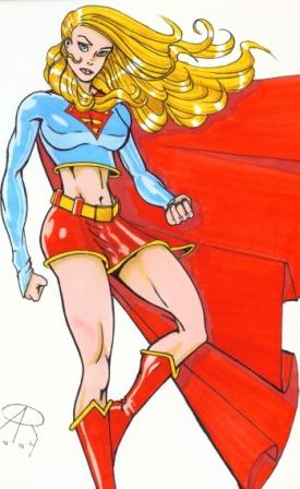 A Super-Girl by Netbat