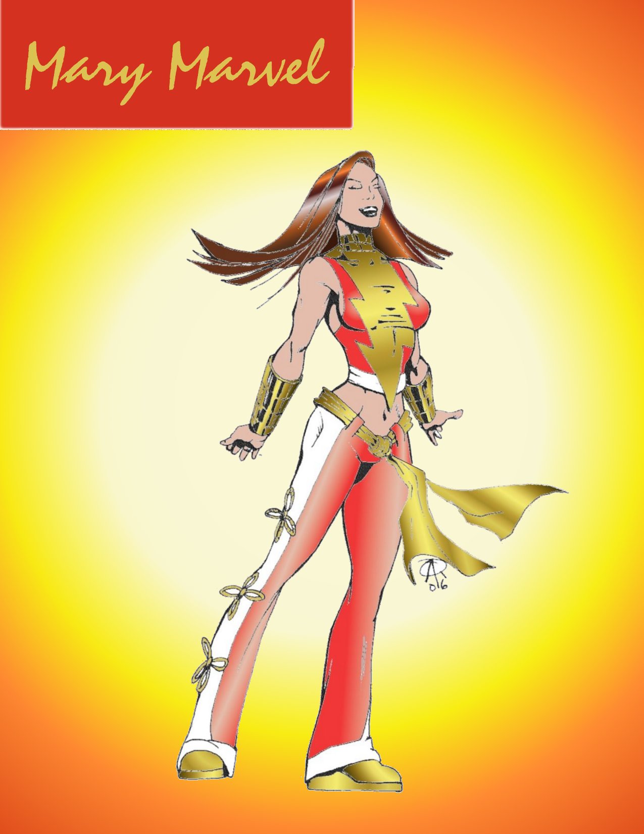 A Mary Marvel Update by Netbat