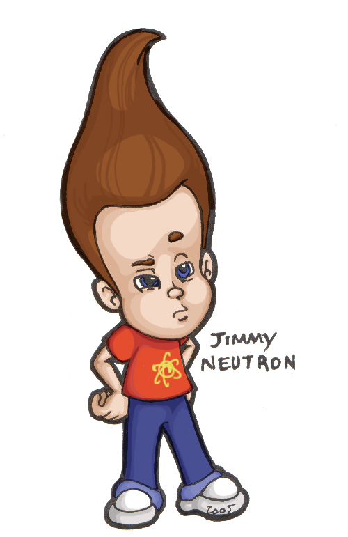 Jimmy Neutron DNA style baby! by NeutronFan