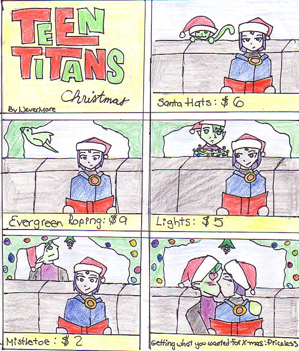 Christmas Comic For that Contest Thingy by NeverMore