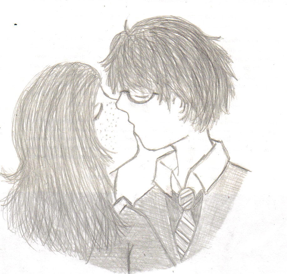 harry/ginny sketch by NeverMore