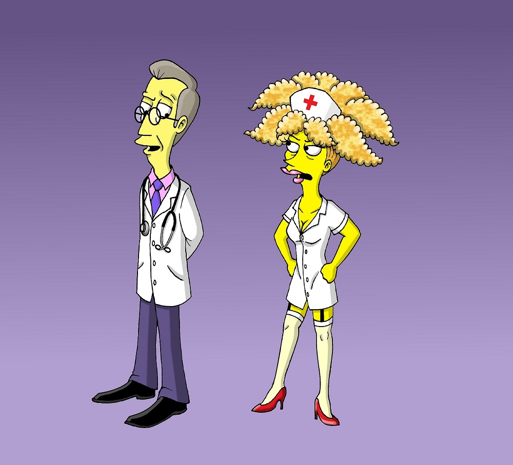 Dr. Terwilliger and Nurse Underdunk by Nevuela