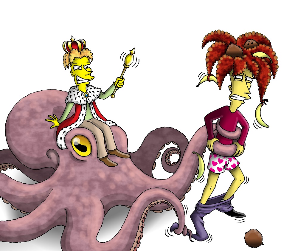 All Hail Cecil the Cephalopod King! by Nevuela