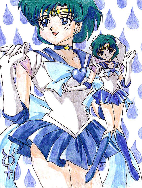 Sailor Mercury Super by Nexuswarrior