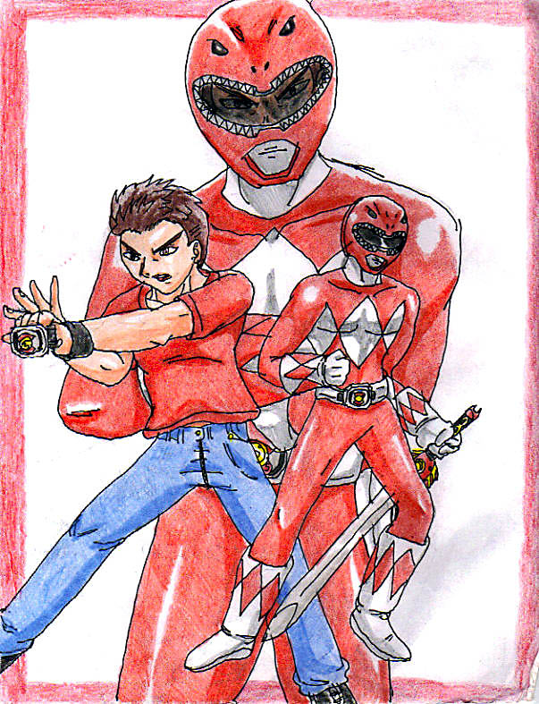 PR 15th Anniversary: Red Ranger by Nexuswarrior