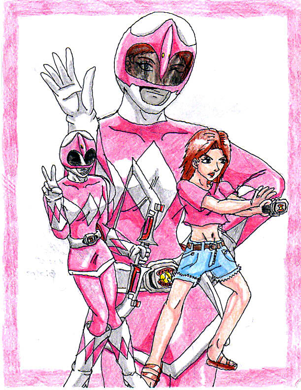 PR 15th Anniversary: Pink Ranger by Nexuswarrior