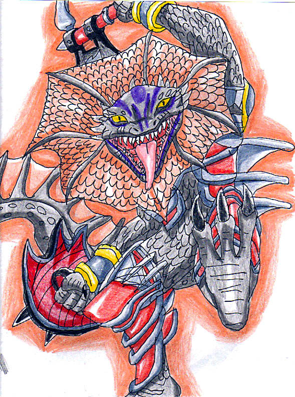Soul Calibur IV Lizard Man by Nexuswarrior