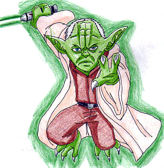 Soul Calibur IV Yoda by Nexuswarrior