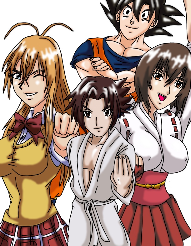 My 300th Pic: FUNimation's Fighters by Nexuswarrior