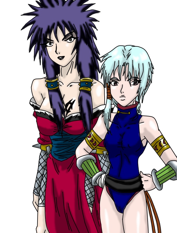 Karai and Tanya by Nexuswarrior