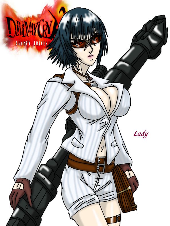 Devil May Cry - Lady by Nexuswarrior