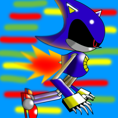 Metal sonic by Nicky