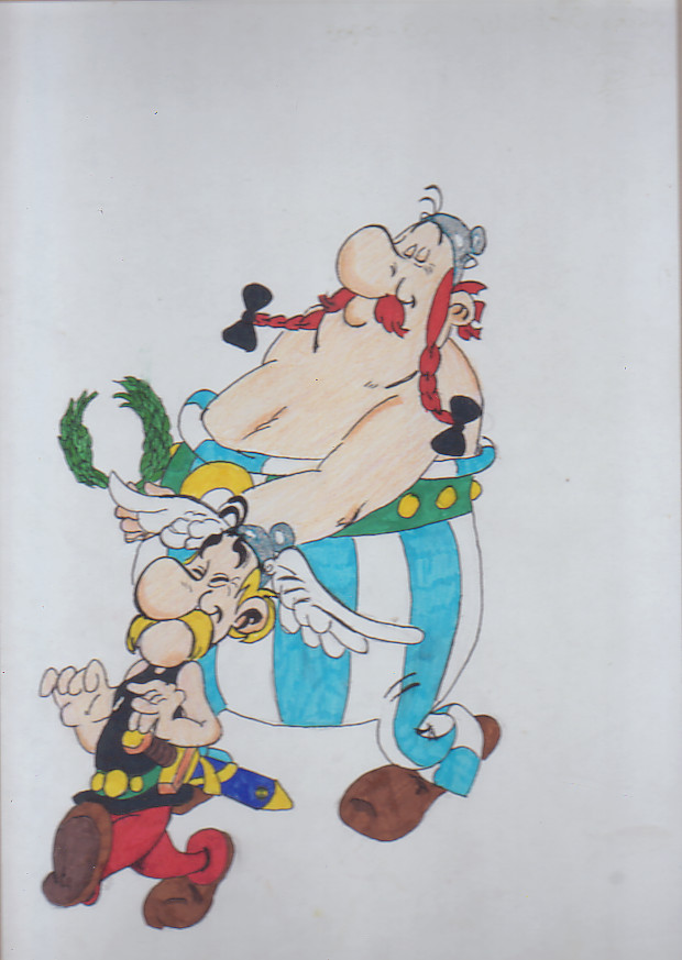 Asterix and Obelix by NickySchreuder