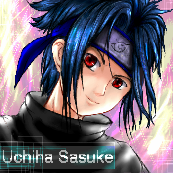 Uchiha Sasuke oekaki by Nicole1725