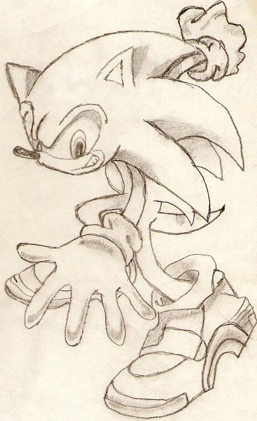 Sonic the hedgehog by Niggyd31587