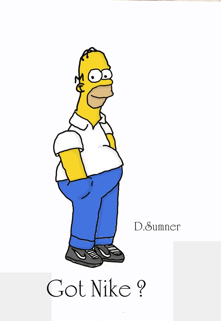 Homer Simpson ( Got Nike? ) by Niggyd31587