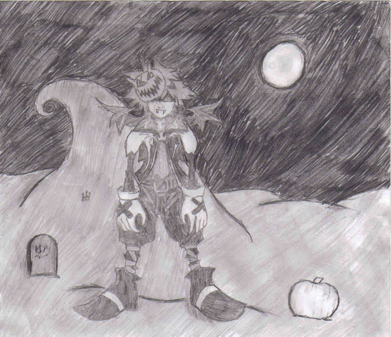 Halloween Town Sora by Night_Wolf