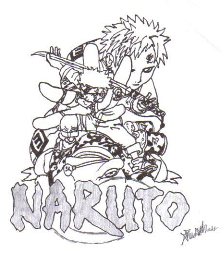 Naruto Book Cover by Night_Wolf