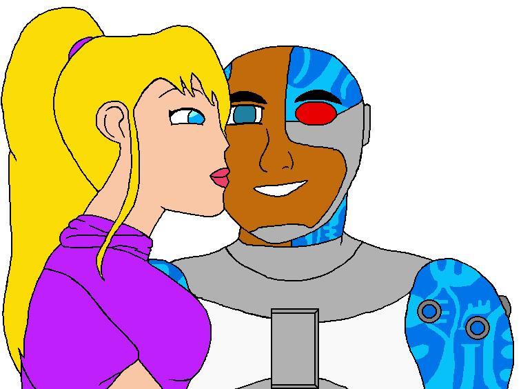 !!!* Cyborg and Sarah: in Love *!!! by Nightbird
