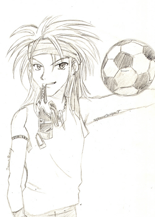 Shigeki Sato, Makes You Wanna Play Soccer Ne? by NightmareShinigami