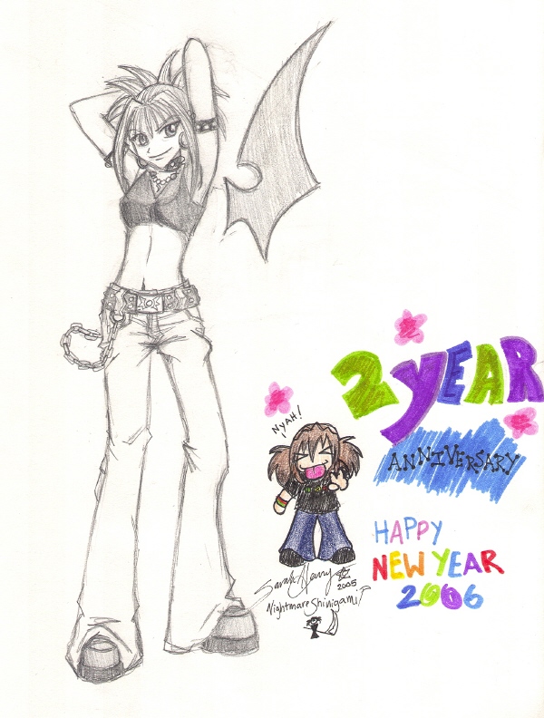 Shinigami's 2 Year Anniversary! 2006 by NightmareShinigami