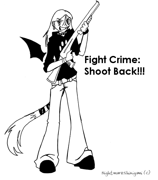 Fight Crime: Shoot Back! by NightmareShinigami