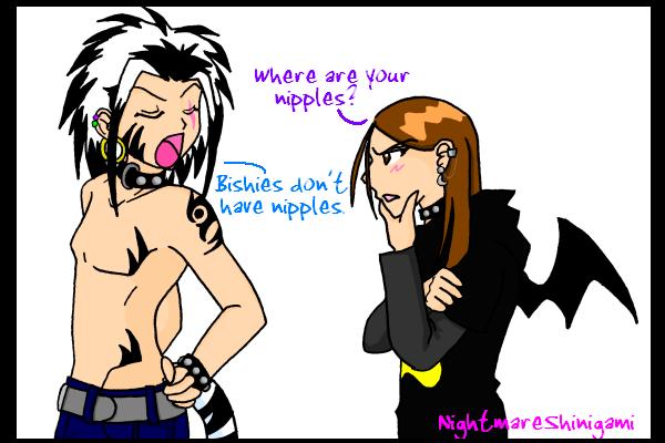 Bishies Don't Have Nipples by NightmareShinigami